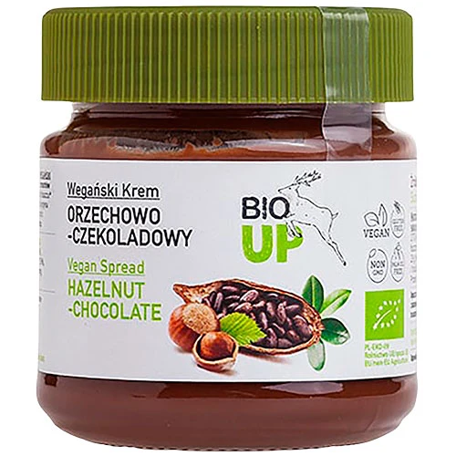 Super Fudgio Bredbart Pålägg Hasselnöt & Kakao Økologisk Glutenfri | 190 g