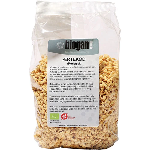 Biogan Ärtkött Ekologisk | 250 g