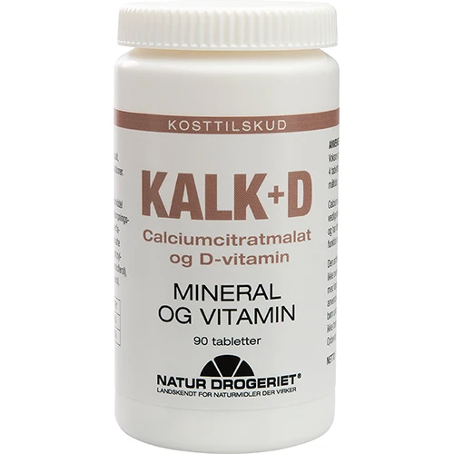 Natur-Drogeriet Kalk+d | 90 Tabl