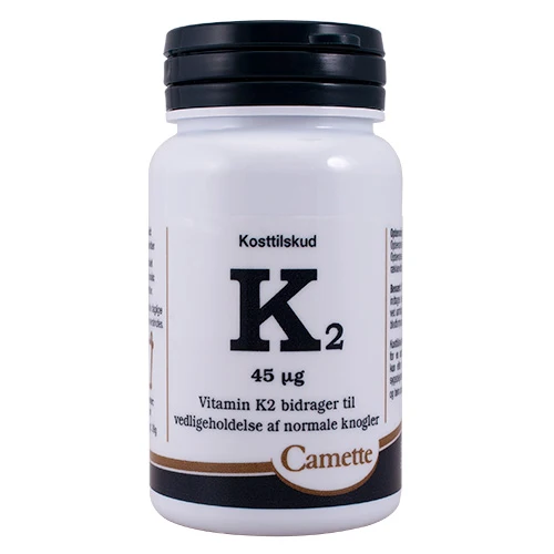 Camette K2 Vitamin 45 Mcg. | 180 tabletter