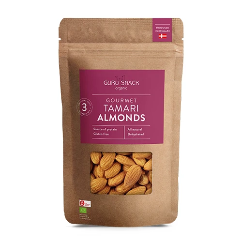 Guru Snack Gourmet Tamari Mandlar Ekologisk | 100 g