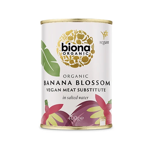 Biona Organic Bananblomma I Saltat Vatten Ekologisk | 400 g