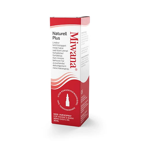 Miwana Nässpray Naturel Plus | 30 ml