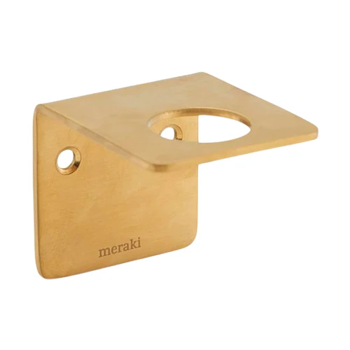 Meraki Bottle Hanger | Brushed Brass