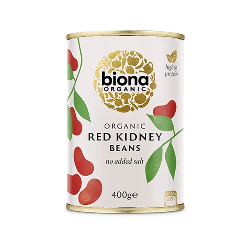 Biona Organic Röda Kidneybönor Ekologisk | 400 g