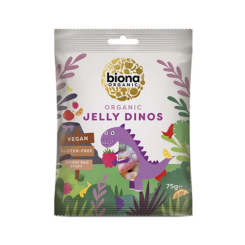 Biona Vingummi Ekologiskt | Dinosaurier