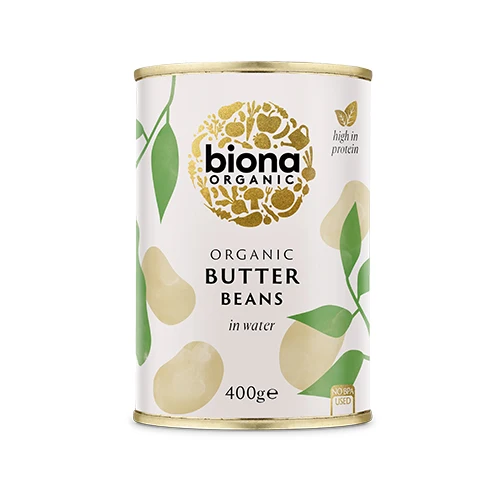Biona Organic Smörbönor Ekologisk | 400 g