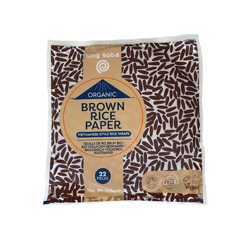 King Soba Fullkorn Ris Papper Ekologisk | 200 g