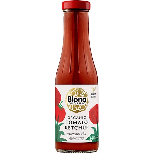 Biona Organic Ketchup Sötad Med Agave Ekologisk | 340 g