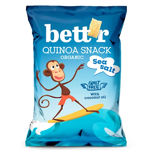 bett’r Quinoasnack Ekologiska | Havssalt