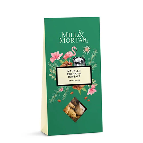 Mill & Mortar Mandlar m. Rosmarin & Havssalt Ekologisk | 100 g