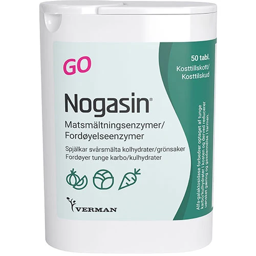 Verman Nogasin Go | 50 tabletter