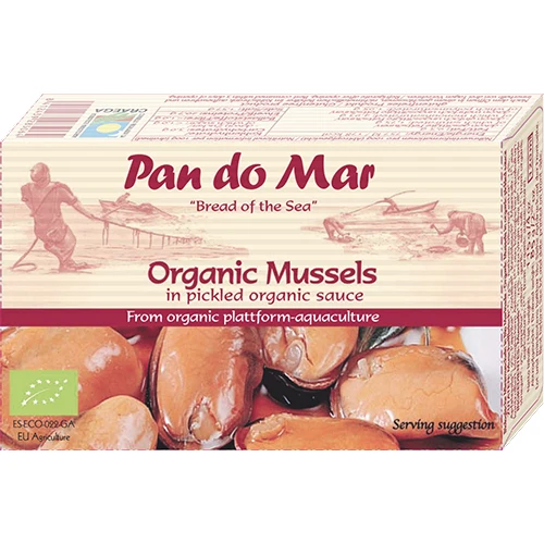 Biogan Musslor I Marinad Ekologisk | 115 g