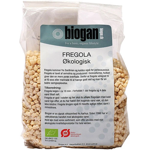 Biogan Fregola Pärlcouscous Ekologisk | 500 g