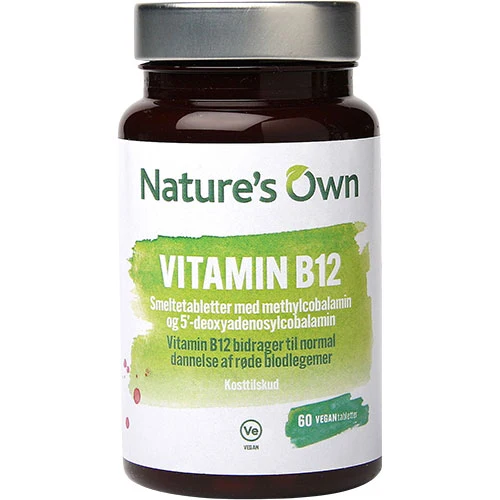 Natures Own Vitamin B12 Smälttabletter | 60 tabletter