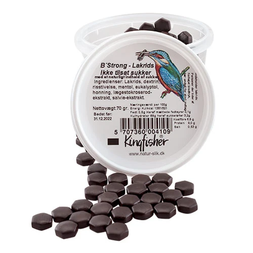Kingfisher Lakrits Bee Strong | 70 g