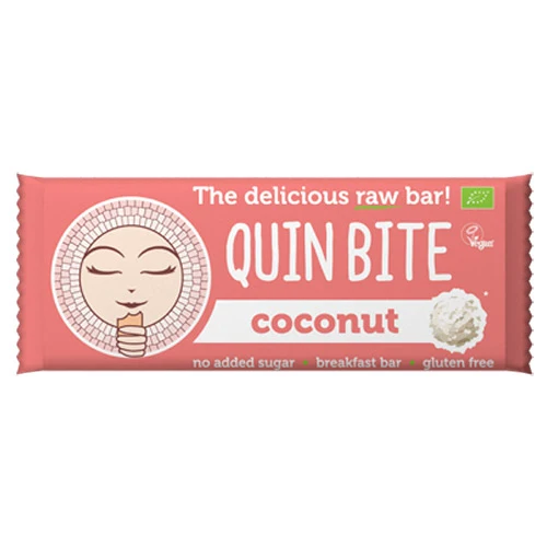 Quin Bite Bar Glutenfri Ekologisk | Kokos