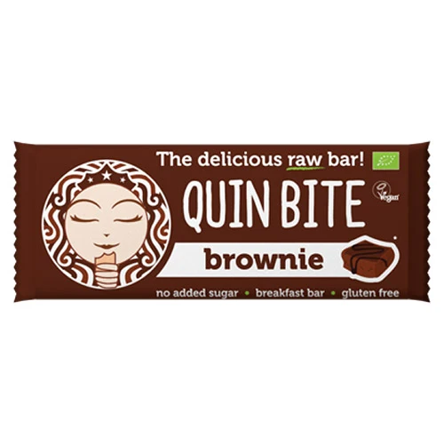 Quin Bite Bar Glutenfri Ekologisk | Brownie