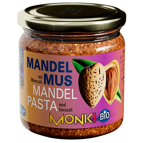 Monki Mandelmör Brunt Ekologisk | 330 g