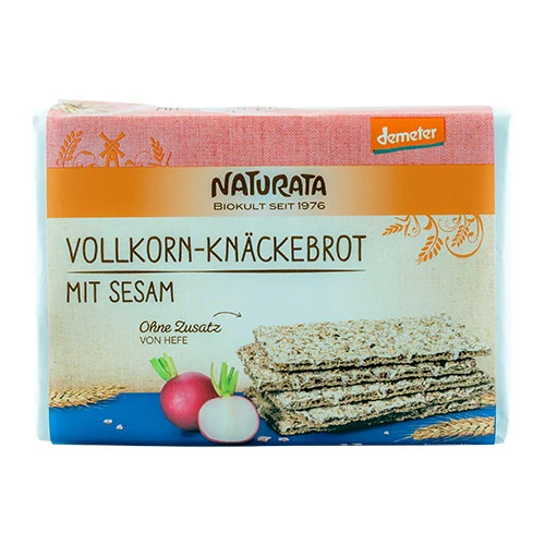 Naturata Knäckebröd Sesam Demeter Ekologisk | 250 g