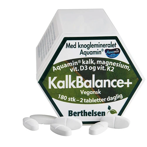 Berthelsen Kalk Balance+ | 180 tabletter