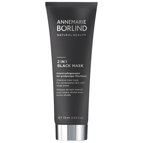 Annemarie Börlind 2 In 1 Svart Mask | 75 ml