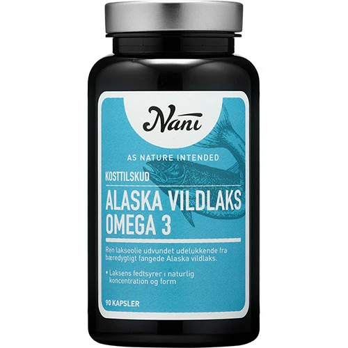 Nani Omega 3 Alaska Vildlax | 90 kapslar