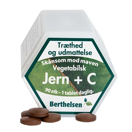 Berthelsen Järn + C | 90 tabletter