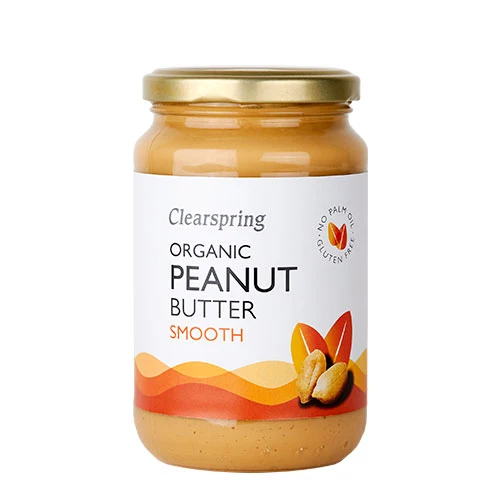 Clearspring Peanøttsmør Smooth Ekologiskt | 350 g