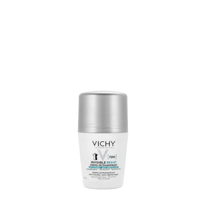 Vichy Invisible Deodorant Roll-On Women 72H 50 ml