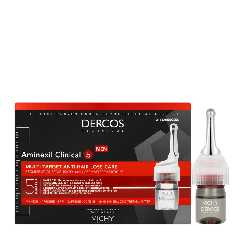 Vichy Dercos Ampoule Men 21 Pieces