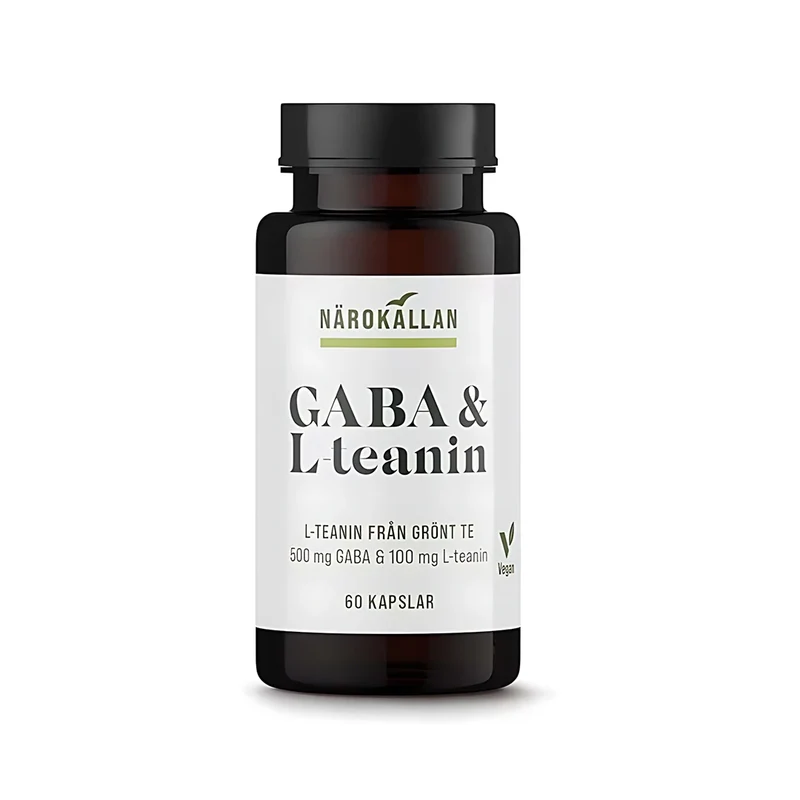 Närokällan GABA + L-Teanin 60 caps