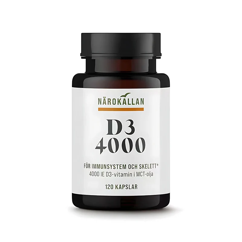 Närokällan D3 4000 IE 120 caps