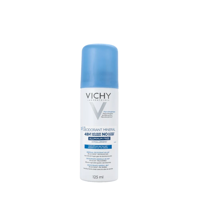 Vichy Deodorant Mineral Aerosol 48 Hours 125 ml Spray