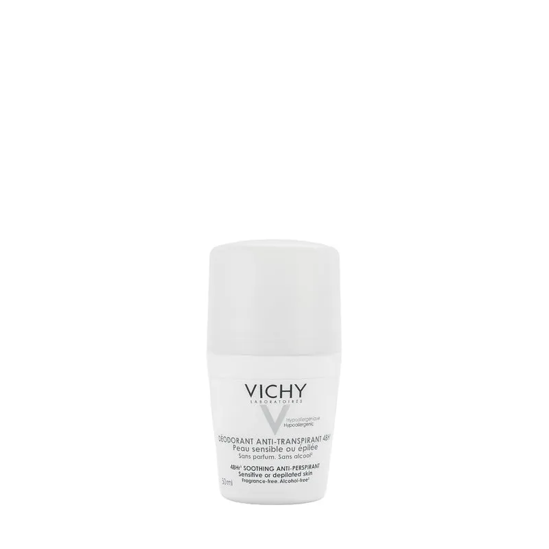 Vichy Deodorant 48 Hours Roll Sensitive 50 ml (White)