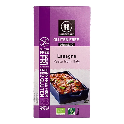 Urtekram Pasta Lasagne Glutenfri Ekologisk | 250 g