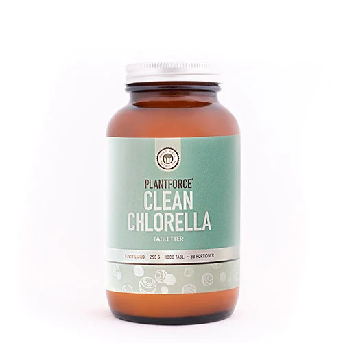 Plantforce Chlorella | 1000 tabletter