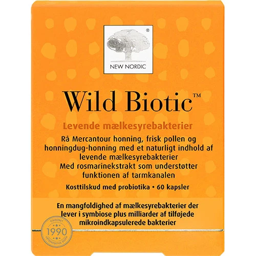 New Nordic Wild Biotic | 60 kapslar