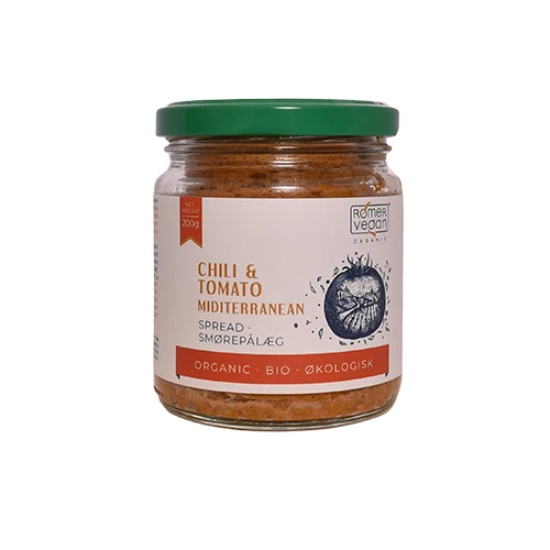 Rømer Smörgåspålägg Chili & Tomat Medelhavet Ekologisk | 200 g