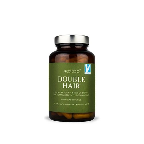 NORDBO Double Hair | 60 kapslar