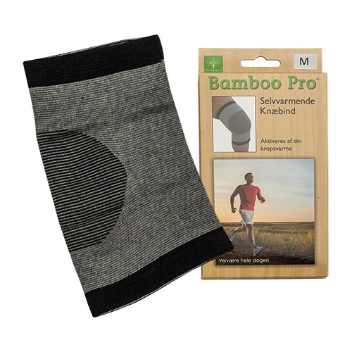 Bamboo Pro Knäskydd Självuppvärmande 41–44 cm | Str. M