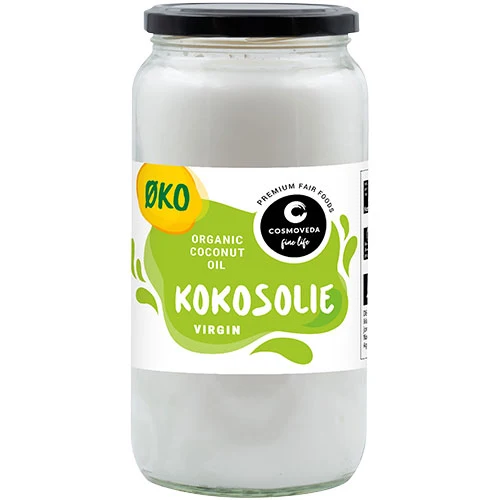 Cosmoveda Jungfru Kokosolja Ekologisk | 1 liter