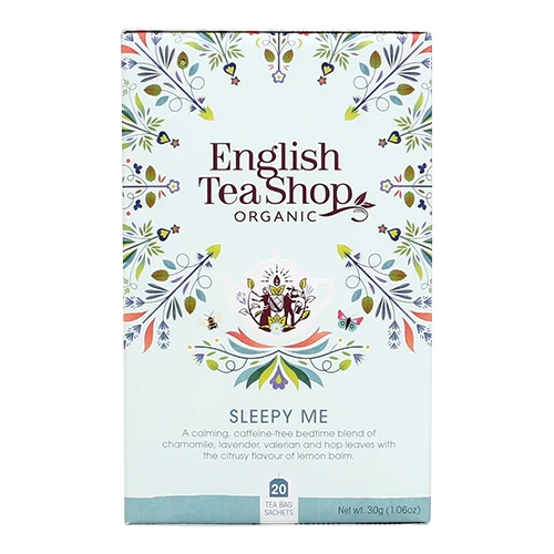 English Tea Shop Koffeinfri Te Sleepy Me Ekologisk | 20 påsar