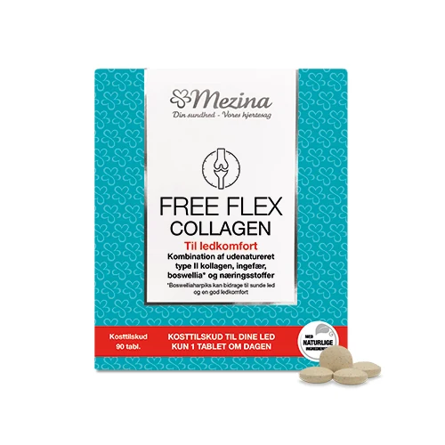 Mezina Free Flex Collagen | 90 tabletter