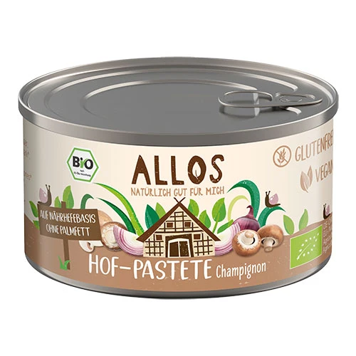 Allos Champinjon Pålägg Ekologisk | 125 g