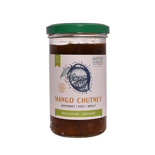 Rømer Mango Chutney Stark, Ekologisk | 250 g