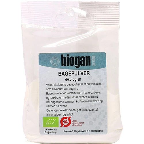 Biogan Bakpulver Ekologisk | 100 g