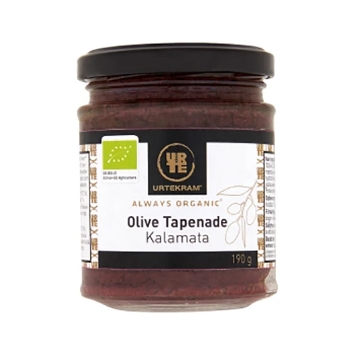 Urtekram Olive Tapenade Kalamata Ekologisk | 190 g