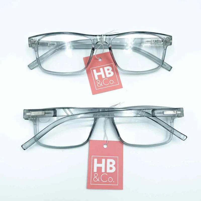 HB&Co Classic Reading Glass +1 Clear