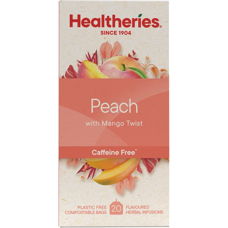 Healtheries Fruit Tea Peach & Mango Twist 20